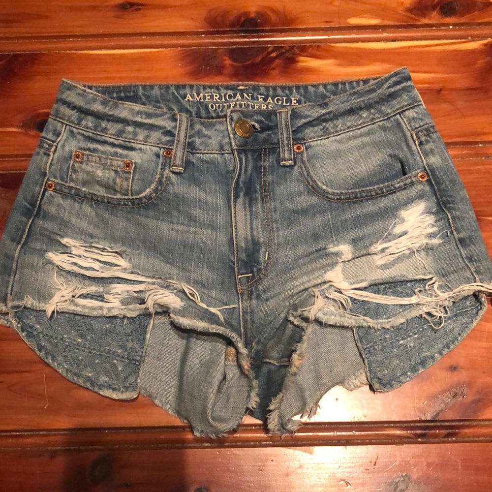 American Eagle high waisted shorts